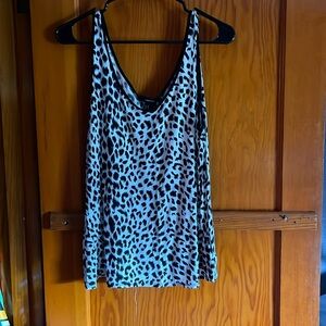Forever 21 animal print tank top